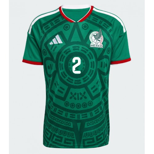 Mexiko Jorge Sanchez #2 Replika Hemmatröja VM 2026 Kortärmad